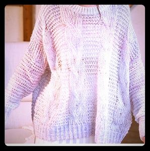 Hollow Out Knitted Pullover Sweater